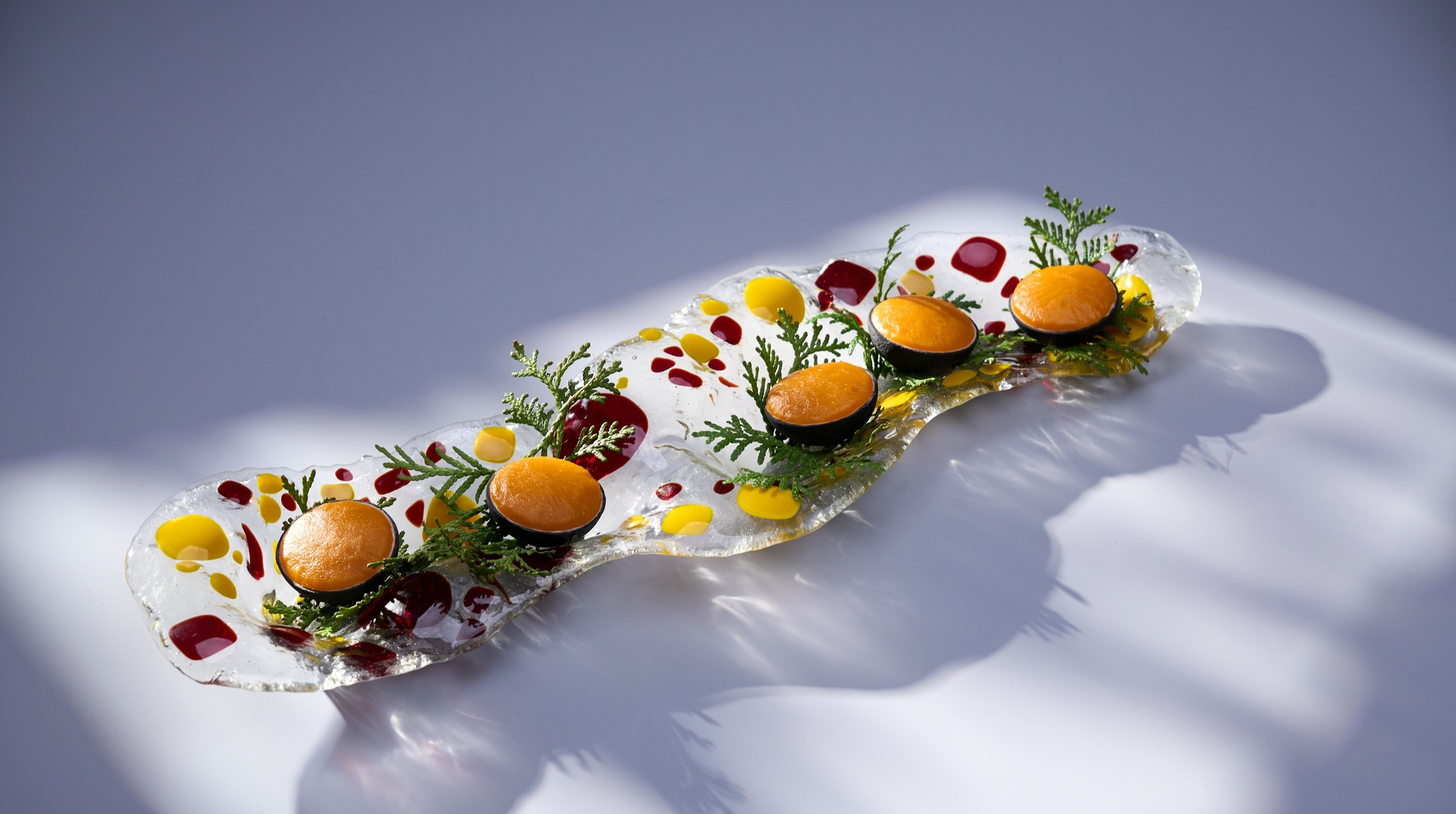 Креветка с цитрусами и эстрагоном