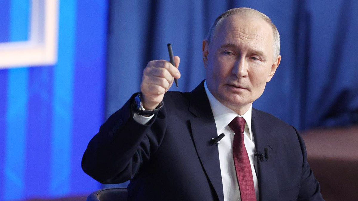 В ходе прямой линии Владимир Путин уделил время и вопросам внешней политики