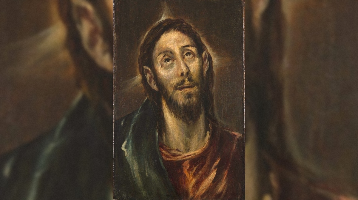 Оригинал картины «Искупитель» Эль Греко