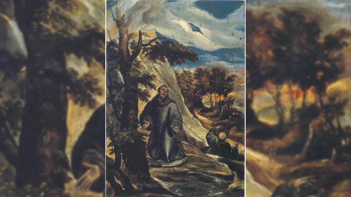 Оригинал картины «Искупитель» Эль Греко