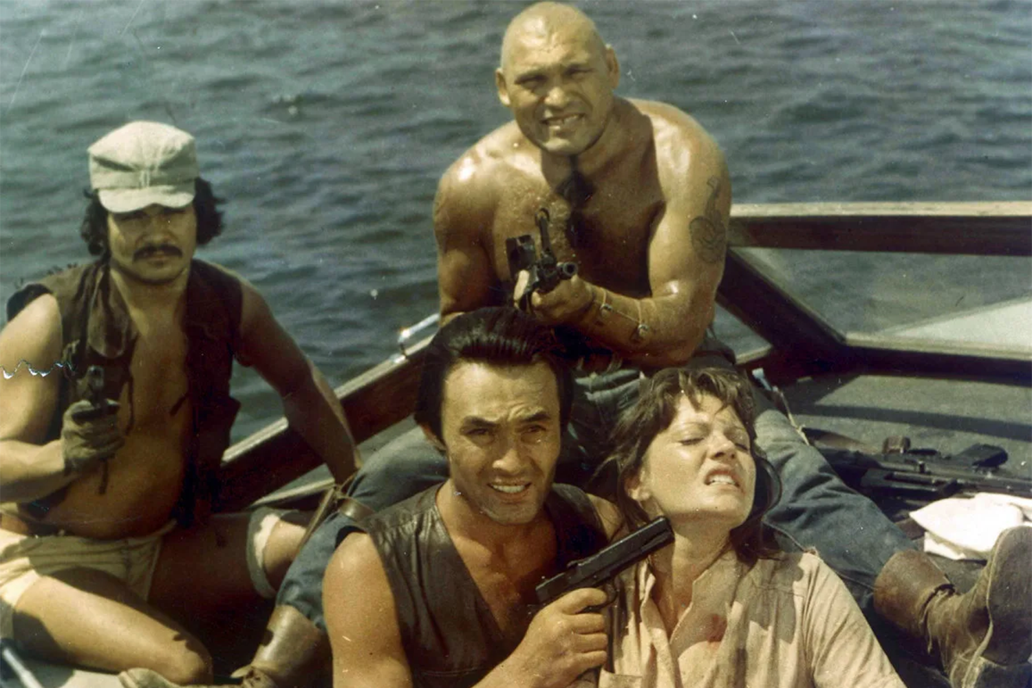 В 1979 г. на экраны вышел приключенческий фильм «Пираты XX века» (кадр из фильма на фото), режиссером которого был Борис Дуров, а Говорухин стал автором сценария. Главные роли исполнили Николай Еременко-младший, Петр Вельяминов, Талгат Нигматулин. Фильм назвали первым советским боевиком, а в 1980 г. он выбился в лидеры отечественного проката, собрав около 90 млн зрителей.