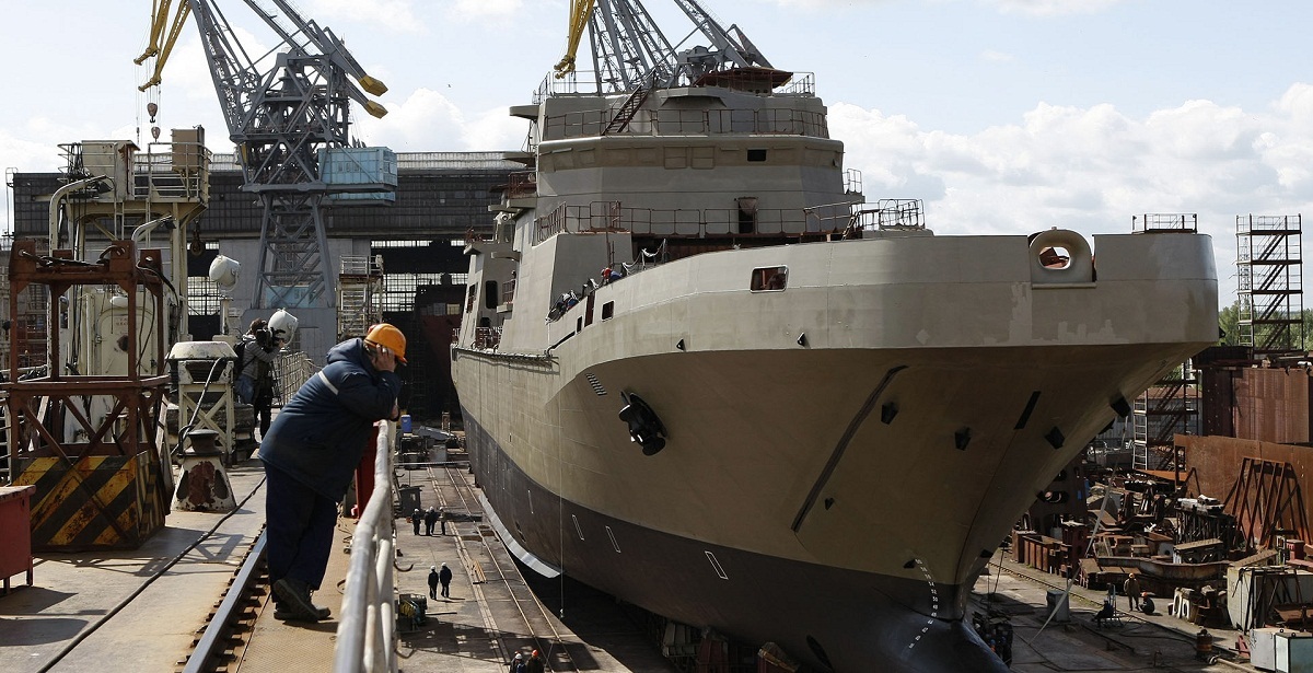 Корабли проекта 11711 строятся по модернизированному Невским проектно-конструкторским бюро