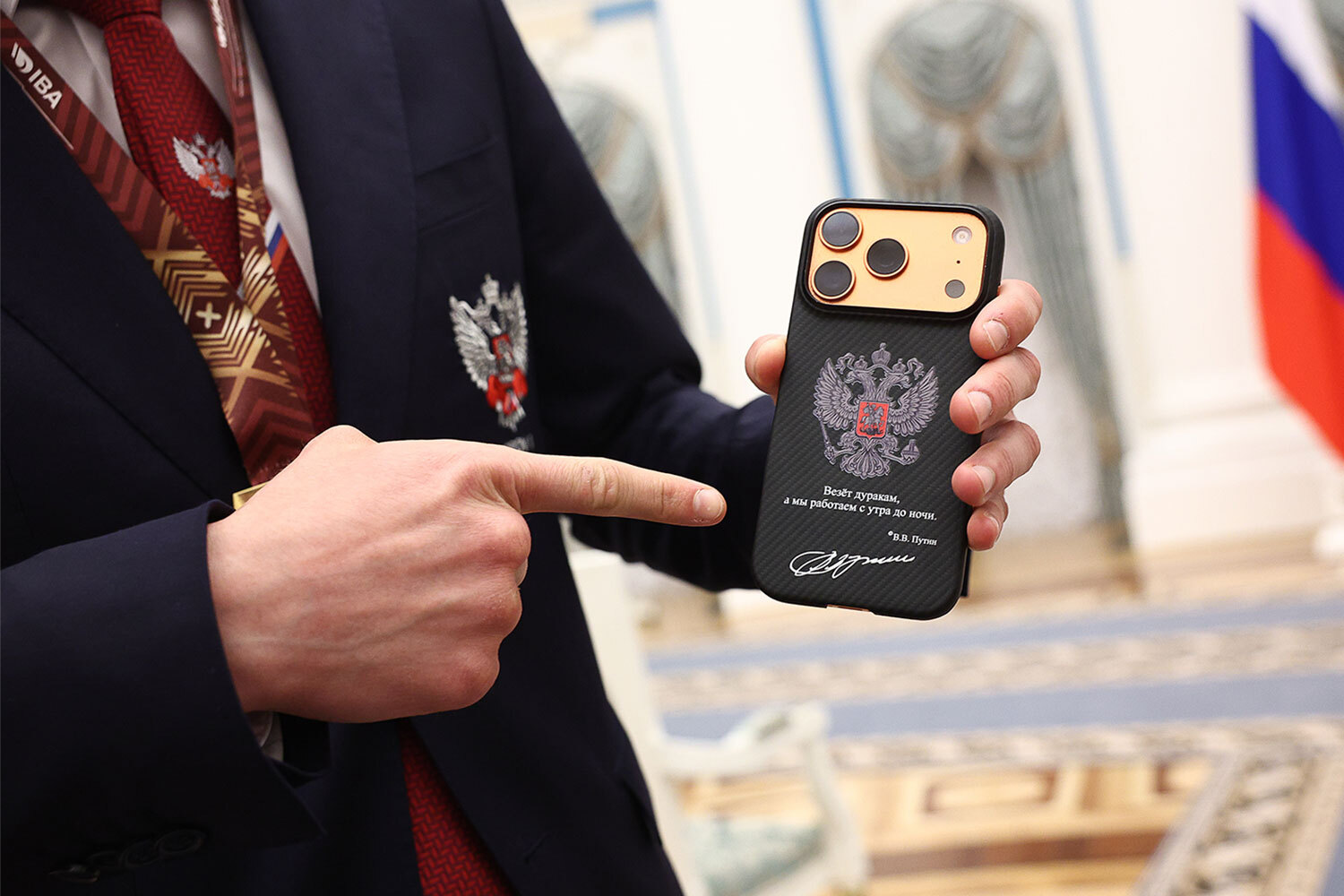 22 апреля 2026 г. Участник церемонии вручения госнаград в Кремле.