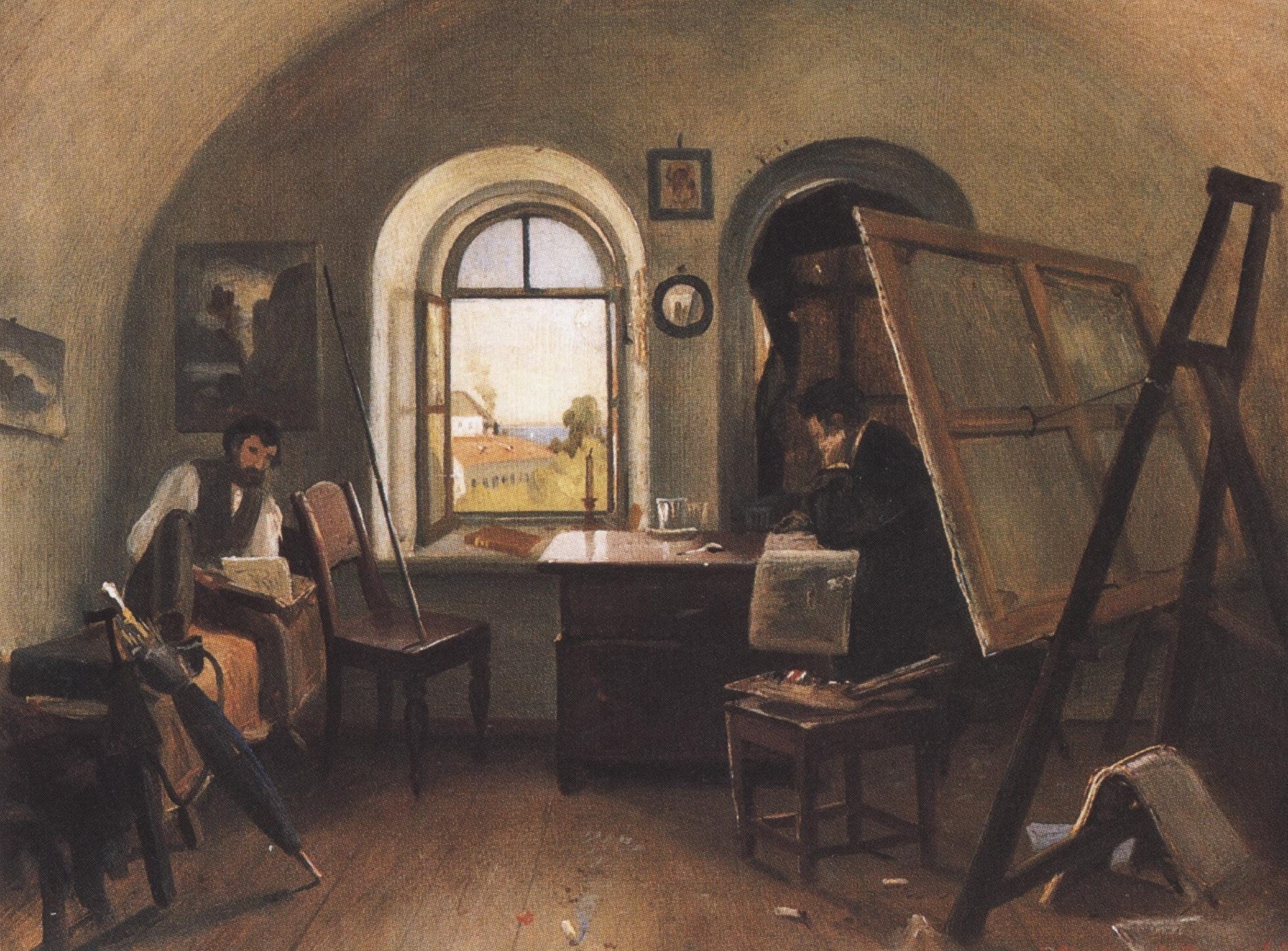 Сцена из спектакля «Кабала Святош»