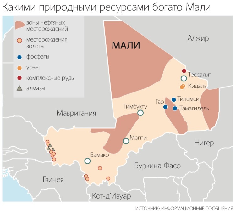 Боевики туарегов и джихадисты попытались свергнуть правительство Мали