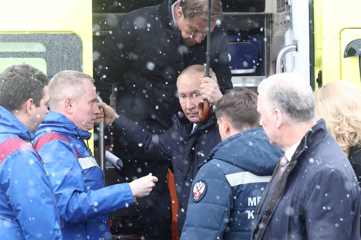 28 апреля 2026 г. Президент России Владимир Путин посетил Федеральный центр медицины катастроф.