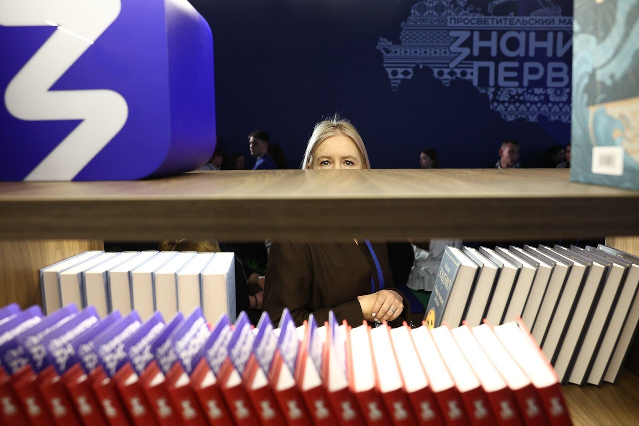 30 апреля 2026 г. Во время просветительского марафона «Знание. Первые».