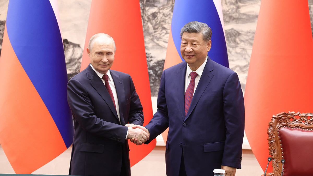 Президент России Владимир Путин и председатель КНР Си Цзиньпин провели 25-ю продуктивную встречу