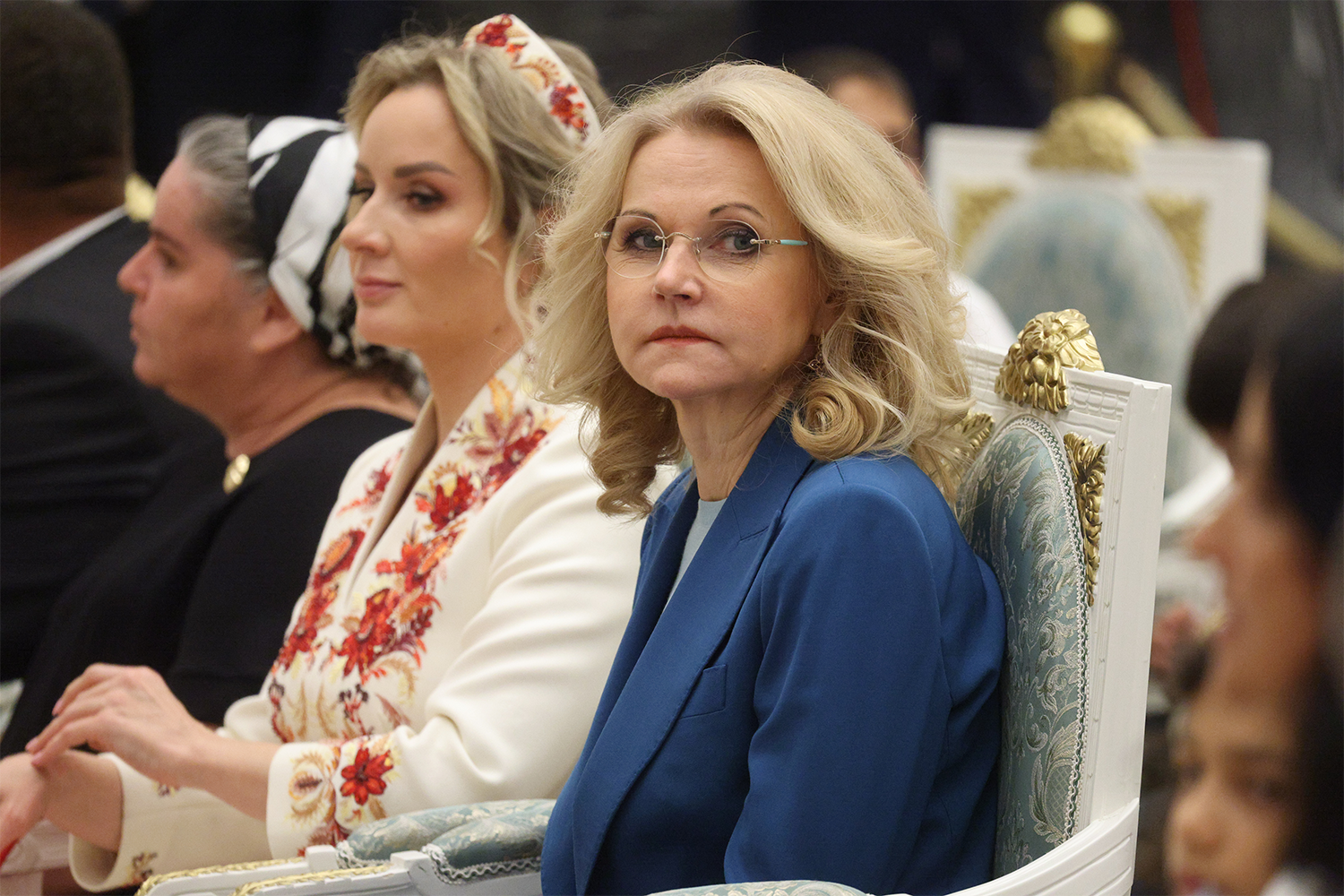На церемонии также присутствовали вице-премьер РФ Татьяна Голикова и детский омбудсмен Мария Львова-Белова.