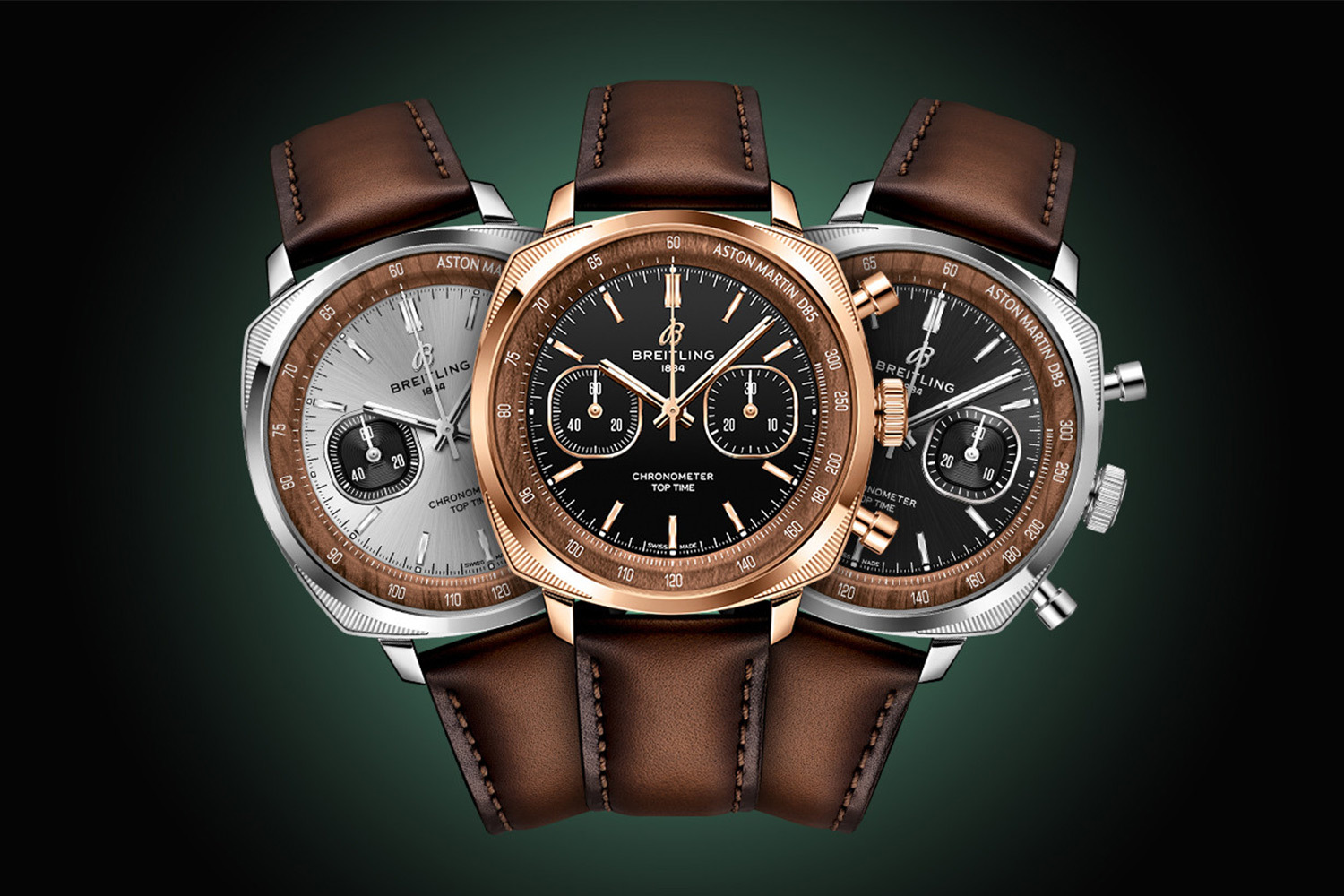 Breitling и Aston Martin DB5: три хронографа, три характера