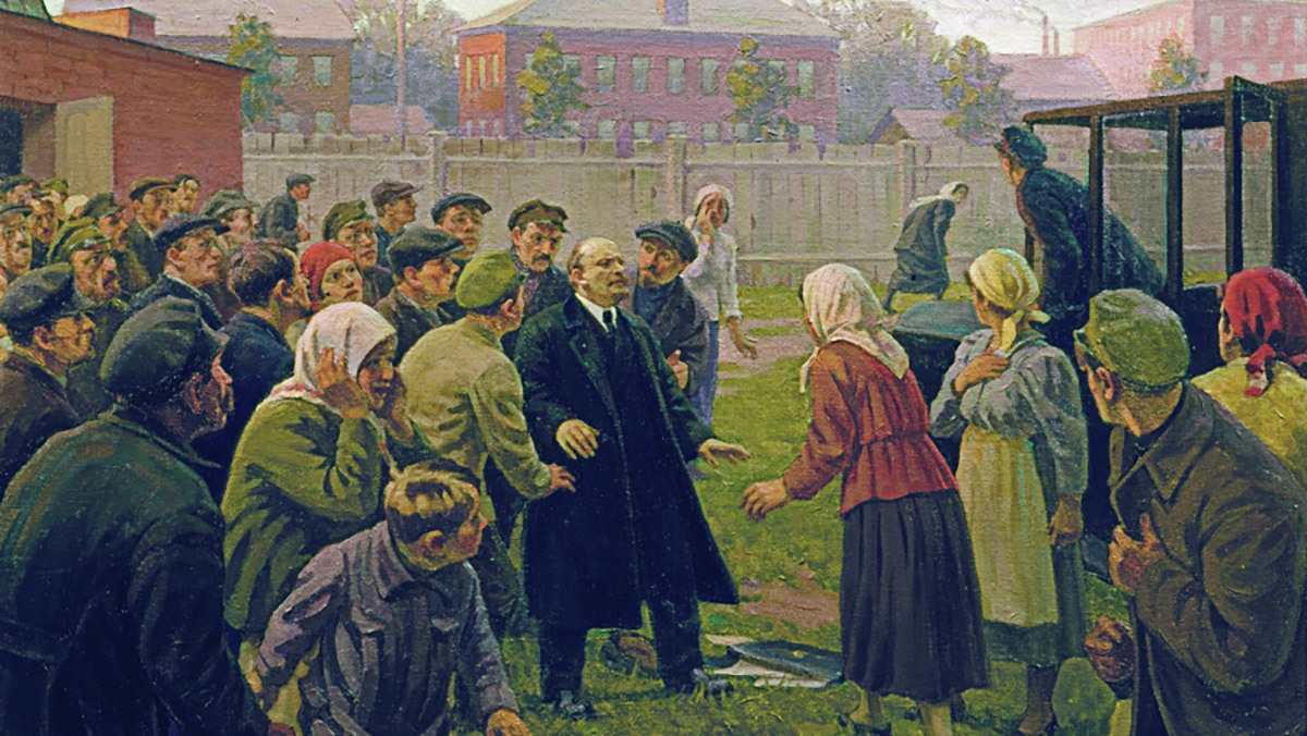Кадр из фильма «Степан Разин» (1939).