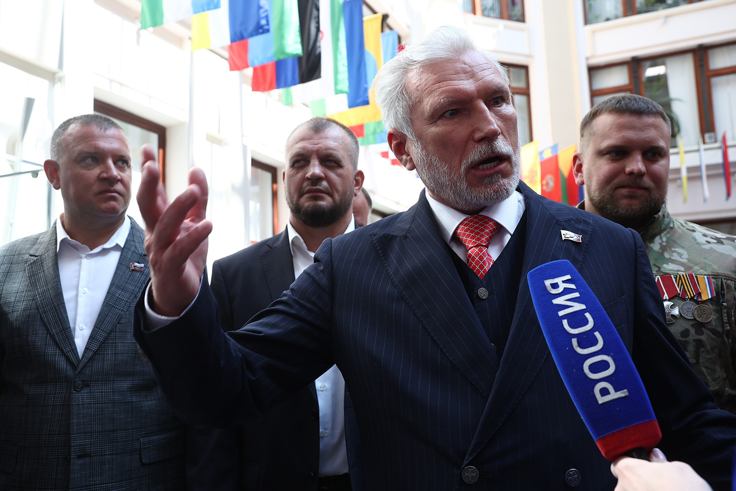 Председатель партии «Родина» Алексей Журавлев.
