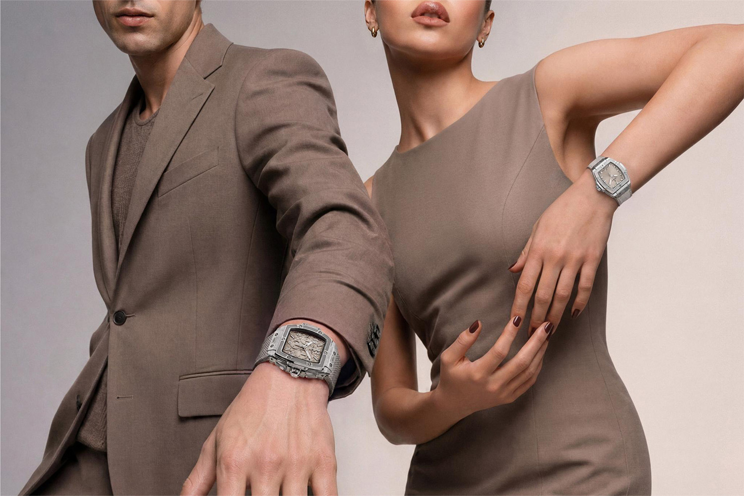 Часовое искусство в цвете тауп: лимитированная серия от Hublot