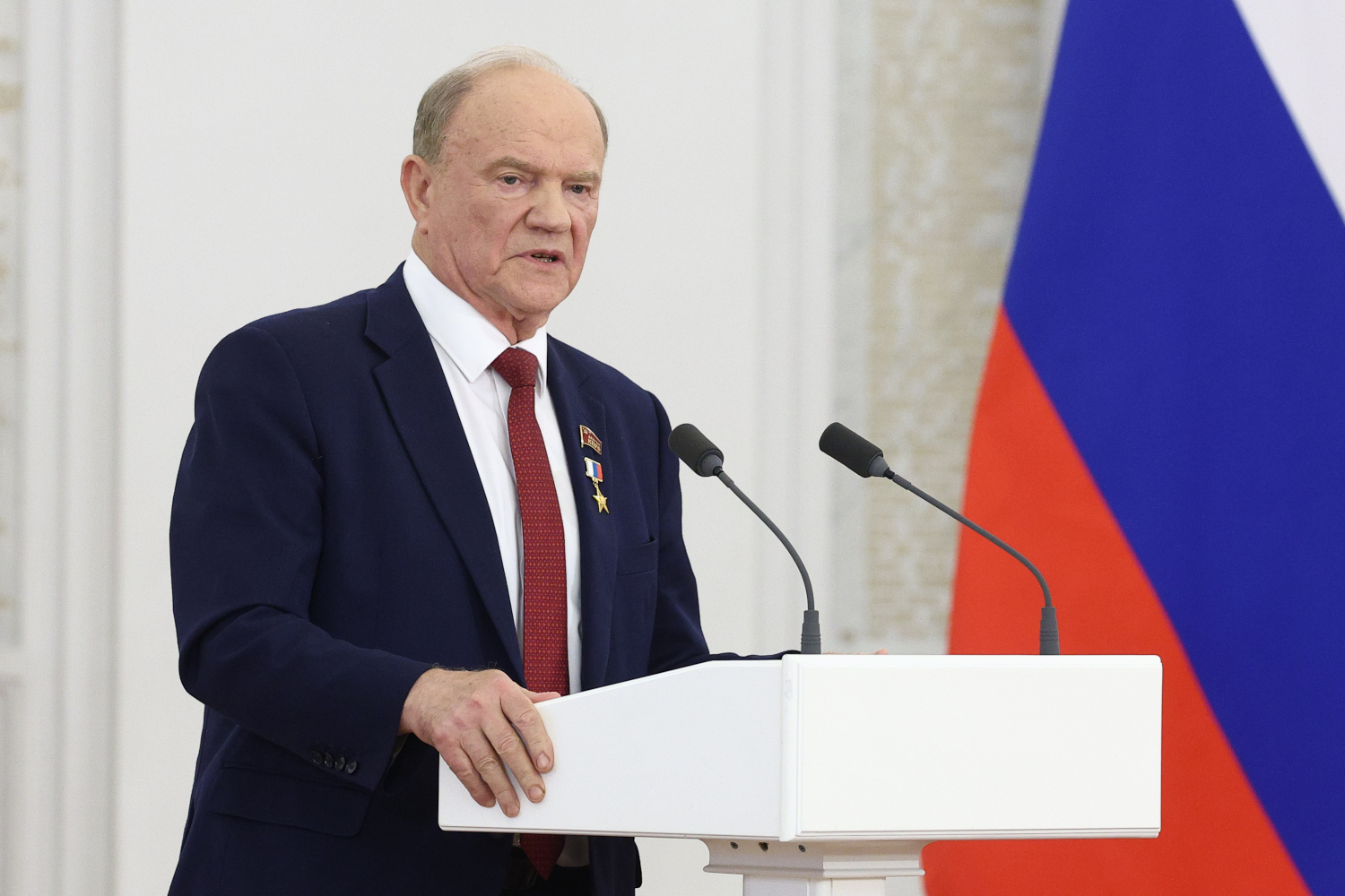 Председатель ЦК КПРФ Геннадий Зюганов был награжден в день своего 80-летия, 26 июня 2024 г., «за большие заслуги в развитии российской государственности, становлении гражданского общества и многолетнюю плодотворную трудовую деятельность».