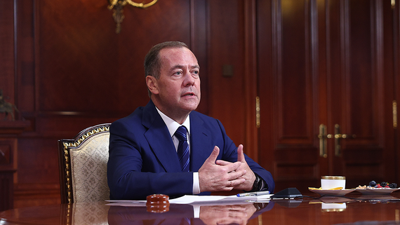 Миниатюра: Что рассказал Медведев о мобилизации, положении ВСУ и судьбе Литвы