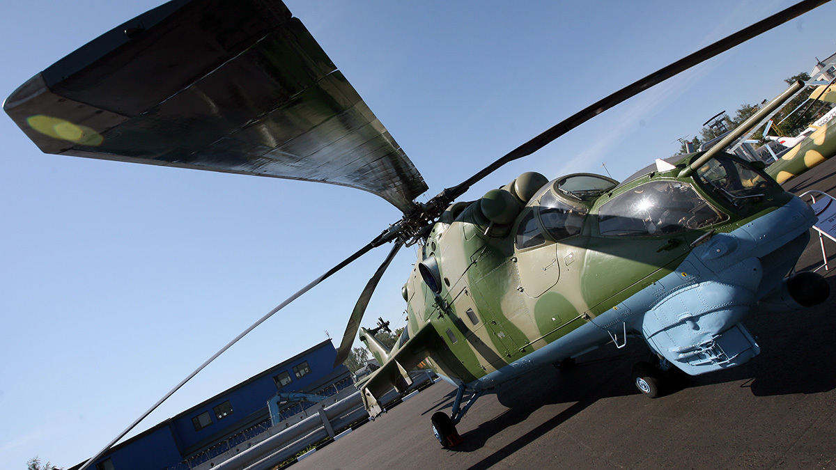 Демонстратор был создан на базе вертолета Ми-24, который подтвердил возможность создания такого аппарата